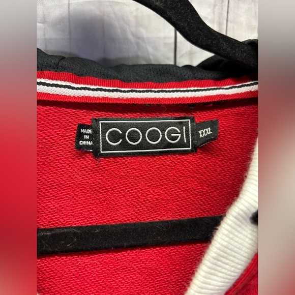 Vintage Coogi Zip Up Hooded Men’s Vest - Picture 3 of 12